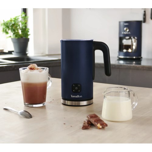 Terraillon - New moon - mousseur à lait  bleu