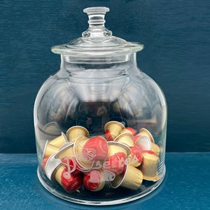 Bocal pm nancy décor dosettes