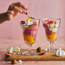 Lot 6 coupes à dessert