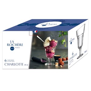 Lot 6 coupes à dessert