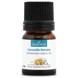 Camomille romaine - huile essentielle bio - 2.5ml garantie chromacert® - chémoty