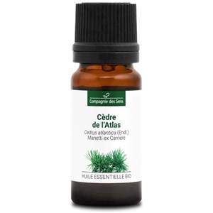 Cèdre de l'atlas - huile essentielle bio - 10ml garantie chromacert® - chémotypé