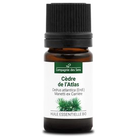 Cèdre de l'atlas - huile essentielle bio - 5ml garantie chromacert® - chémotypée