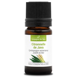 Citronnelle de java - huile essentielle bio - 5ml garantie chromacert® - chémoty