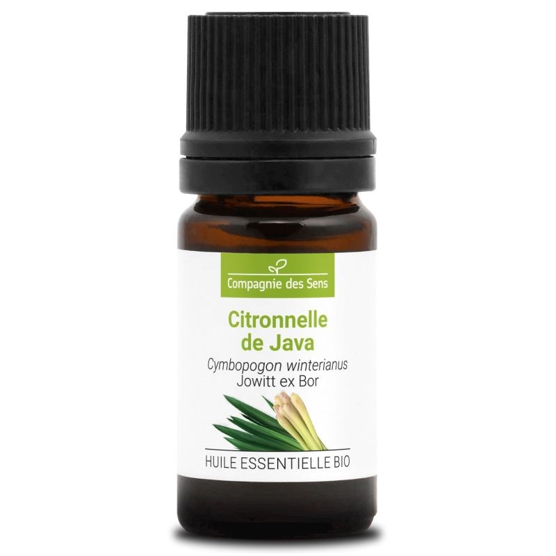 Citronnelle de java - huile essentielle bio - 5ml garantie chromacert® - chémoty