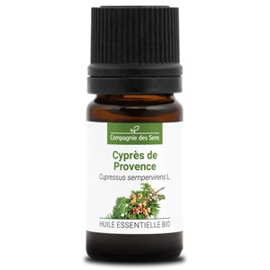 Cyprès de provence - huile essentielle bio - 5ml garantie chromacert® - chémotyp