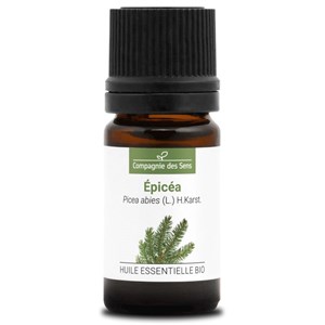 Épicéa (picea abies) - huile essentielle bio - 5ml garantie chromacert® - chémot
