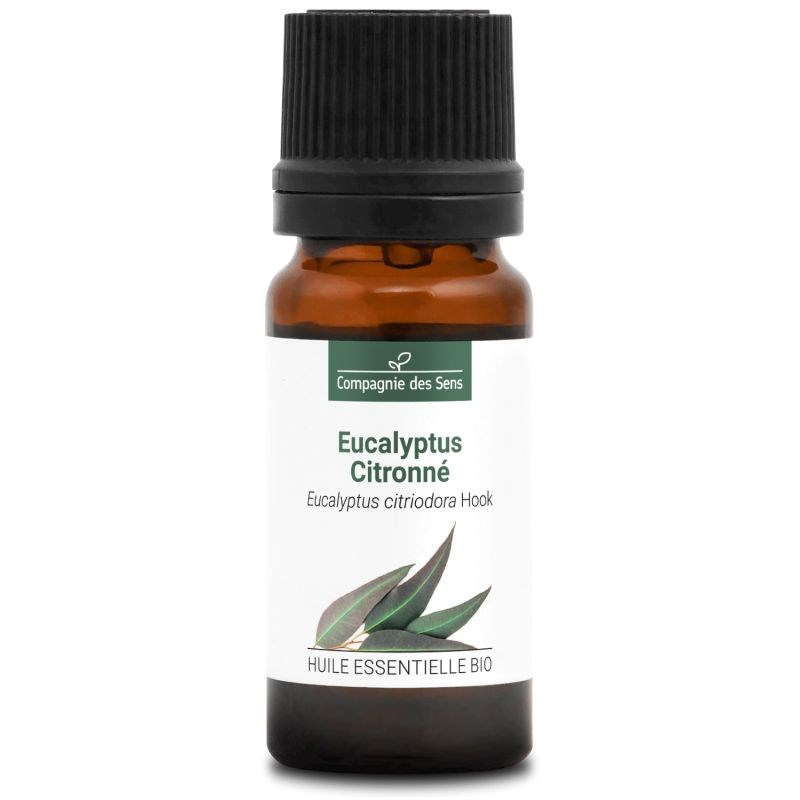 Eucalyptus citronné - huile essentielle bio - 10ml garantie chromacert® - chémot