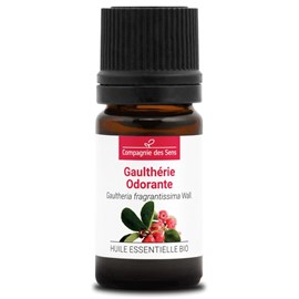 Gaulthérie odorante - huile essentielle bio - 5ml garantie chromacert® - chémoty