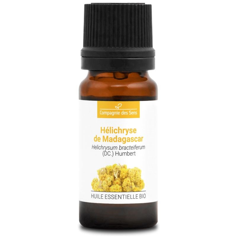 Hélichryse de madagascar - huile essentielle bio - 10ml garantie chromacert® - c