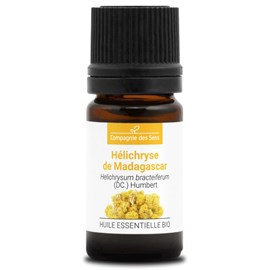 Hélichryse de madagascar - huile essentielle bio - 5ml garantie chromacert® - ch