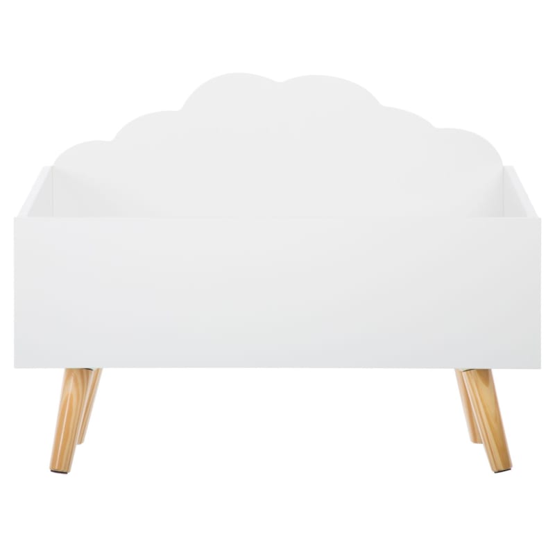 Coffre pour enfant nuage l.58 cm blanc (Atmosphera) - Image 1