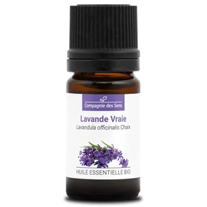 Lavande vraie - huile essentielle bio - 5ml garantie chromacert® - chémotypée &