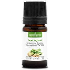 Lemongrass - huile essentielle bio - 5ml garantie chromacert® - chémotypée & int