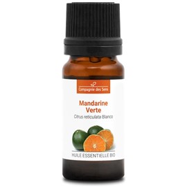 Mandarine verte - huile essentielle bio - 10ml garantie chromacert® - chémotypée