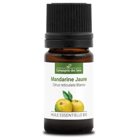 Mandarine jaune - huile essentielle bio - 5ml garantie chromacert® - chémotypée