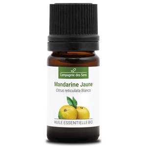 Mandarine jaune - huile essentielle bio - 5ml garantie chromacert® - chémotypée