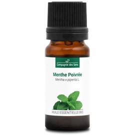 Menthe poivrée (mentha piperita)  - huile essentielle bio - 10ml garantie chroma