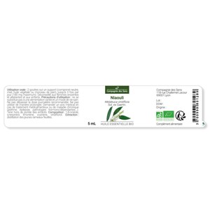 Niaouli   (melaleuca viridiflora) - huile essentielle bio - 10ml garantie chroma