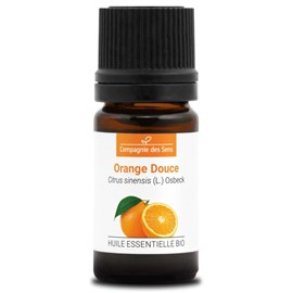 Orange douce (citrus sinensis) - huile essentielle bio - 5ml garantie chromacert