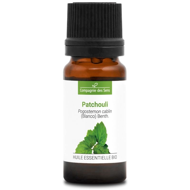Patchouli (pogostemon cablin) - huile essentielle bio - 10ml garantie chromacert
