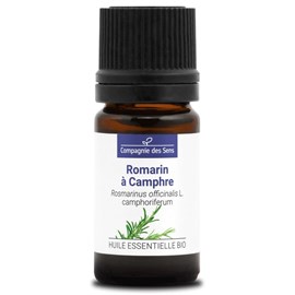 Romarin à camphre - huile essentielle bio - 5ml garantie chromacert® - chémotypé