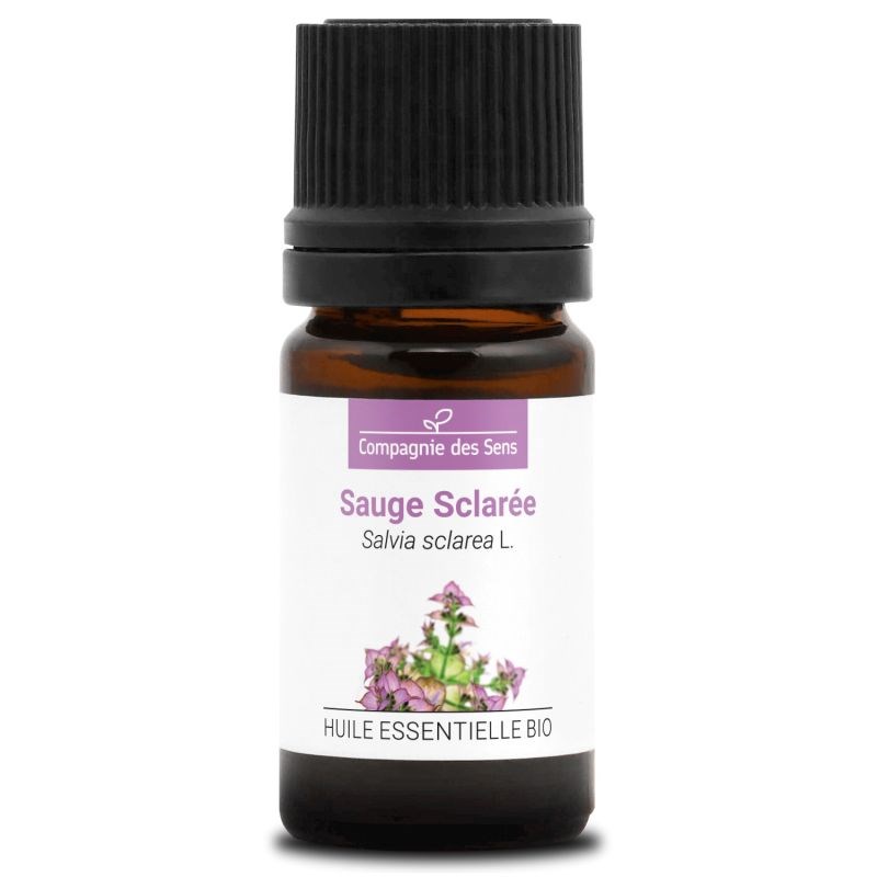 Sauge sclarée (salvia sclarea) - huile essentielle bio - 5ml garantie chromacert