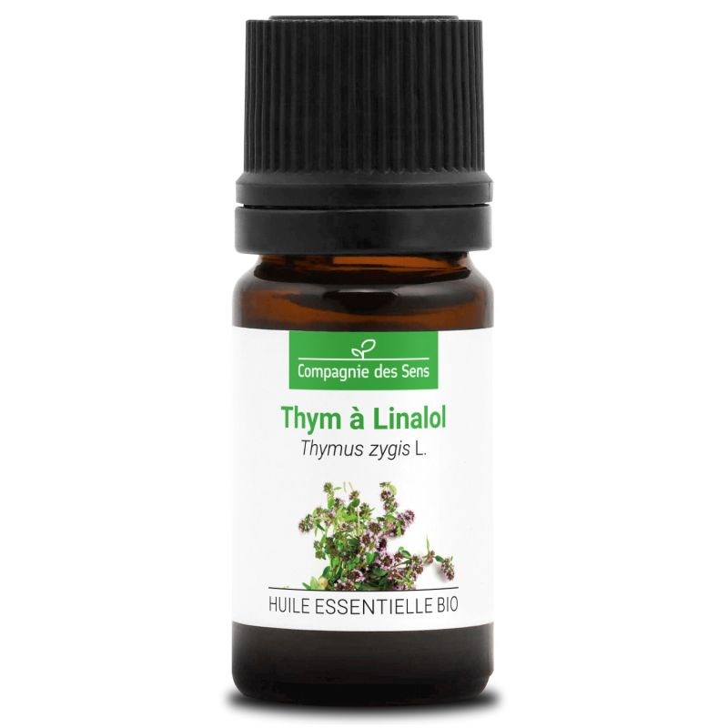 Thym à linalol (thymus zygis) - huile essentielle bio - 5ml garantie chromacert®