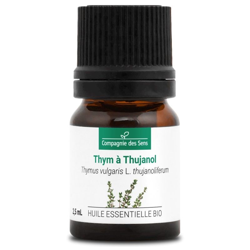 Thym a thujanol - huile essentielle bio - 2.5ml garantie chromacert® - chémotypé