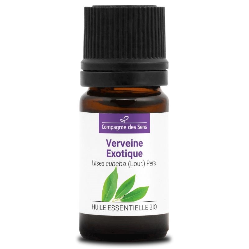 Verveine exotique (litsea cubeba) - huile essentielle bio - 5ml garantie chromac