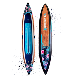 Kayak gonflable 3 places k-hawaii