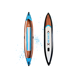 Kayak gonflable 3 places k-blue