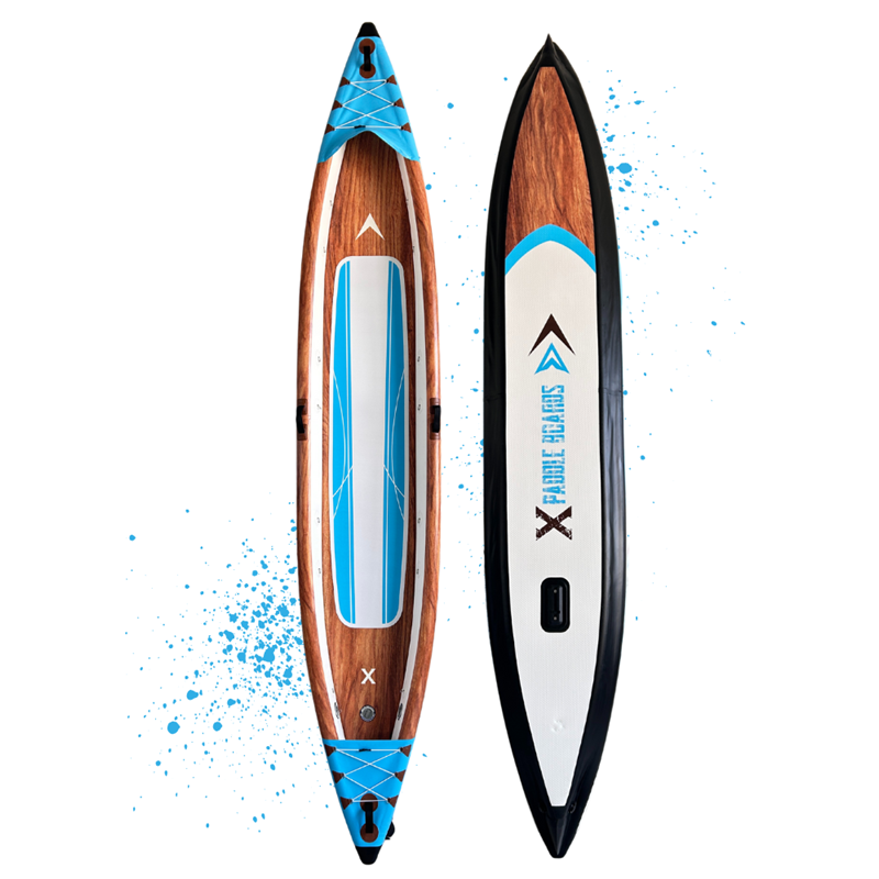Kayak gonflable 2 places k-blue