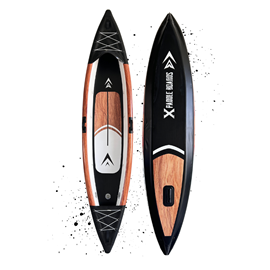 Kayak gonflable 1 places k-black