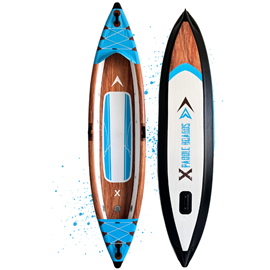 Kayak gonflable 1 places k-blue