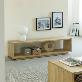 Meuble tv en bois de manguier alwen