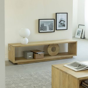 Meuble tv en bois de manguier alwen