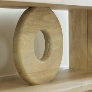 Meuble tv en bois de manguier alwen