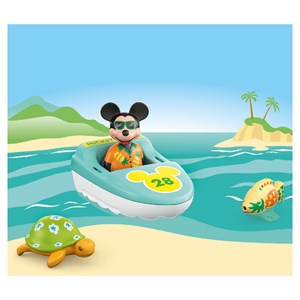 Mickey avec bateau
