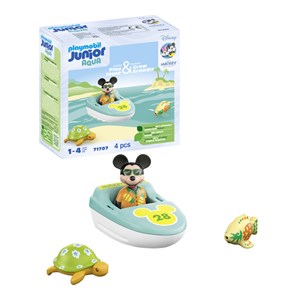 Mickey avec bateau