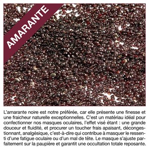 Masque d'amarante® bio décongestionnant