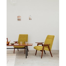 Jakob, le grand fauteuil jaune n°438