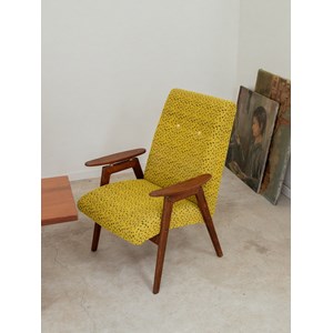 Jakob, le grand fauteuil jaune n°438