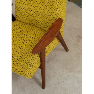 Jakob, le grand fauteuil jaune n°438