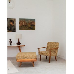 Nsemble fauteuil et repose-pied n°447