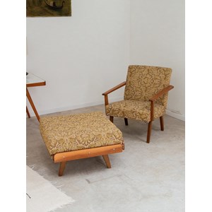 Nsemble fauteuil et repose-pied n°447