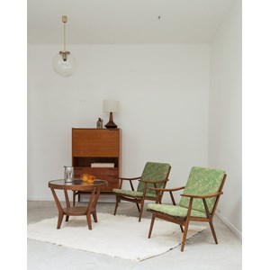 Jakob, le fauteuil scandinave vert n°426