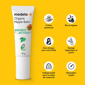 Baume double action bio pour mamelons 40g