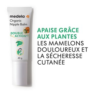 Medela - baume double action™ bio pour