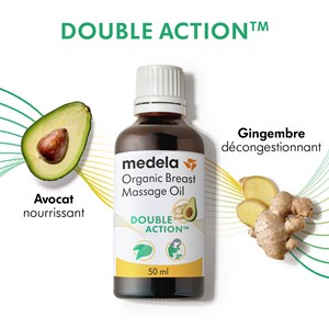 Medela - huile de massage double action™